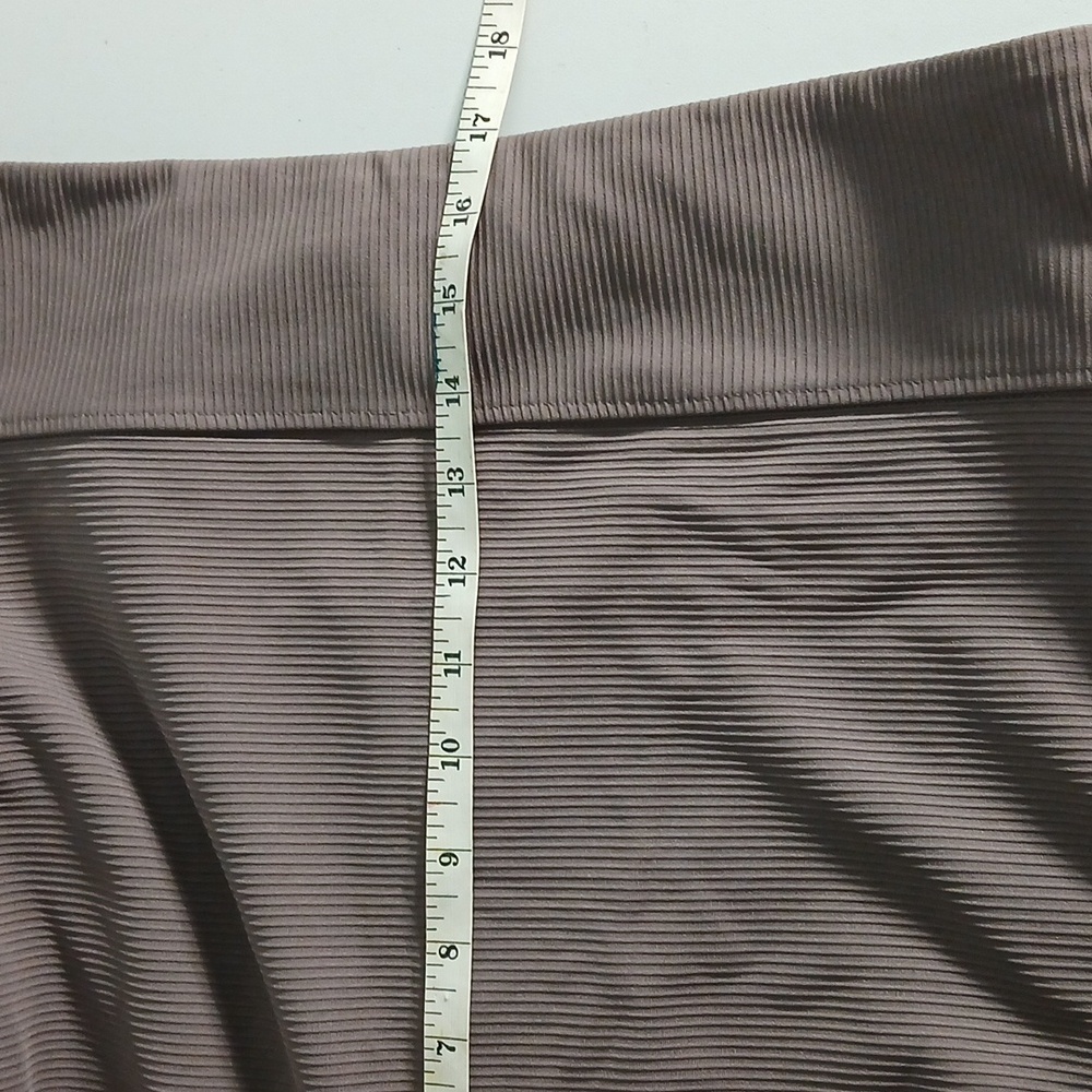 90 Degree By Reflex Interlink Ribbed Half Zip Long Sleeve Crop Top - Picture 11 of 11